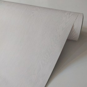 برچسب کابینت pvc سفید طرح چوب